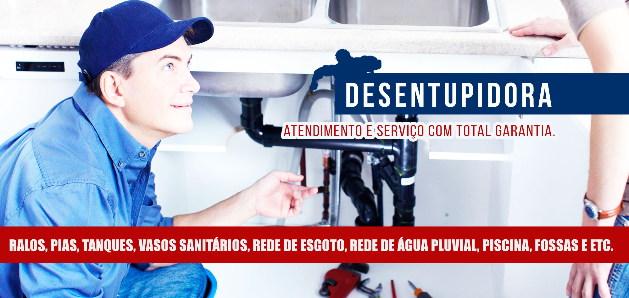 Banner Desentupidora