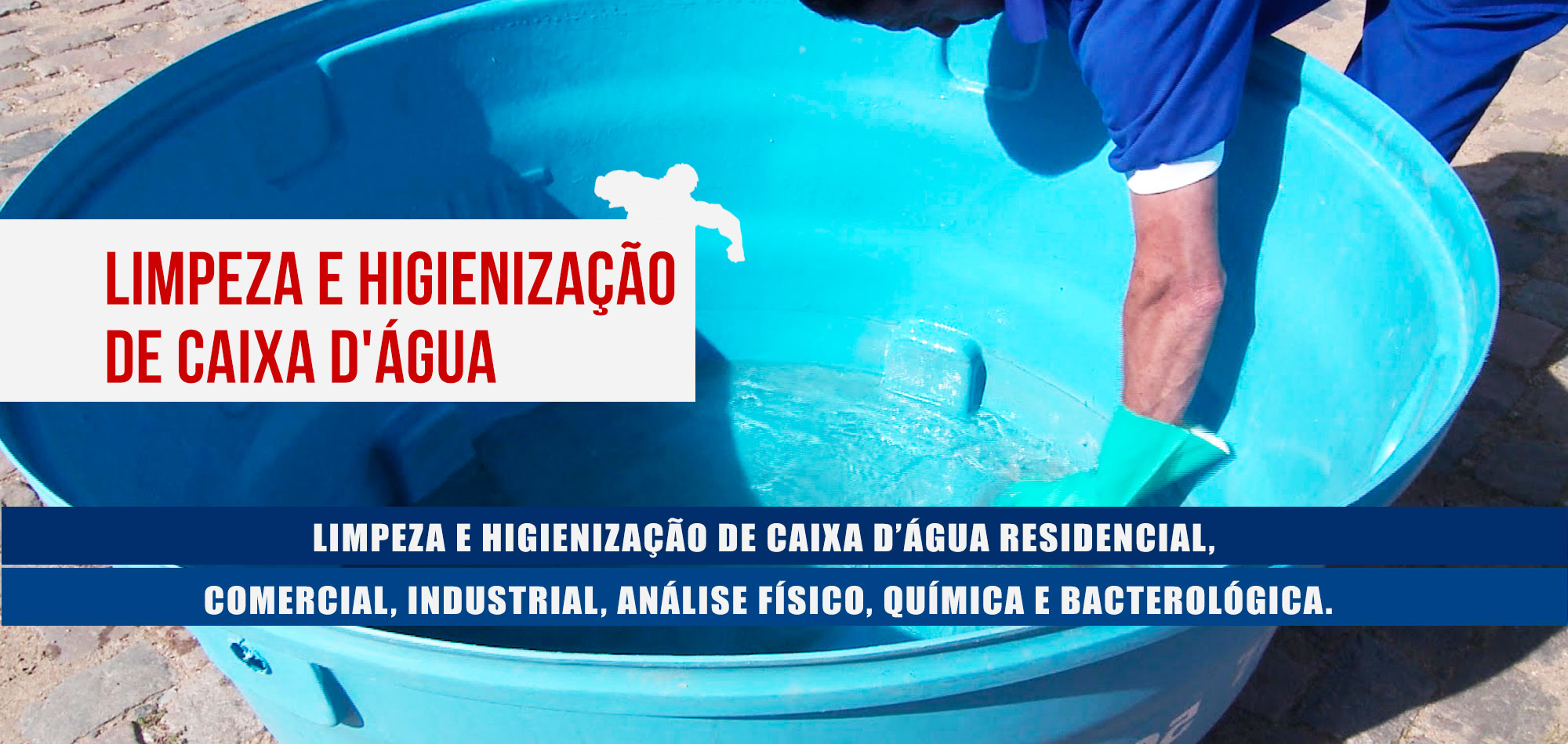 Banner Limpeza Caixa D'água